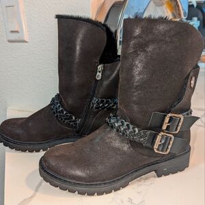 Blowfish short moto boots